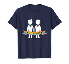 Load image into Gallery viewer, Gay Couple Shirt Just Married Rainbow LGBT Wedding Gift
