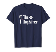 Load image into Gallery viewer, Mens The Dogfather English Mastiff Dog Dad Tshirt Father&#39;s Day G
