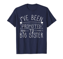 Load image into Gallery viewer, Promoted to Big Sister Tshirt for Toddler, Teen Girls Gifts
