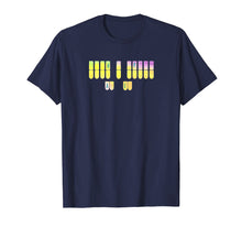 Load image into Gallery viewer, COURT REPORTER steno machine outline happy t-shirt
