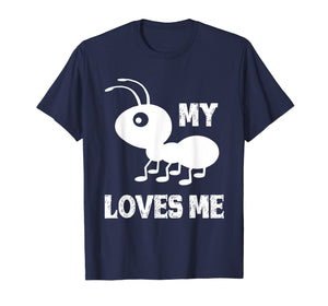 Ant T shirt_My Aunt Loves me Family Gifts for Nephew & Niece