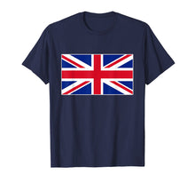 Load image into Gallery viewer, Flag United Kingdom T-Shirt Union Jack British Flags Top Tee
