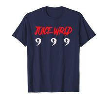 Load image into Gallery viewer, Juice WRLD 9 9 9 T Shirt For Mens Womens youth 9 9 9
