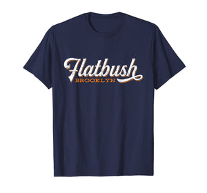 Flatbush Brooklyn New York Retro Cool t-shirt