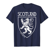 Load image into Gallery viewer, SCOTTISH HISTORY TSHIRT, SCOTTISH FLAG, RAMPANT LION SHIRT
