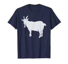 Load image into Gallery viewer, Goat Silhouette graphic T-shirt best funny cool emoji gift
