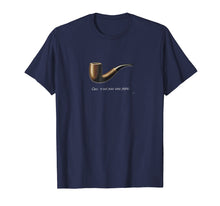 Load image into Gallery viewer, Rene Magritte This Is Not A Pipe 1928 T Shirt, Reproduction
