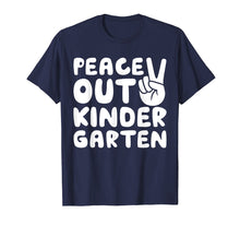 Load image into Gallery viewer, Peace Out Kindergarten T-Shirt Class of 2019 Graduation Gift T-Shirt
