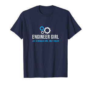 Engineer Girl Shirt Funny Cute Engineering STEM Gift