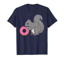Load image into Gallery viewer, Squirrel T Shirt Donut Doughnut Kids Gift Apparel Costume
