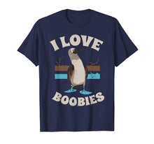 Load image into Gallery viewer, Funny I Love Boobies Gift T-Shirt for Birdwatchers
