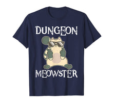 Load image into Gallery viewer, Dungeon Moewster Cats RPG DND T Shirt DM Funny Cat Gift
