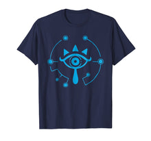 Load image into Gallery viewer, Zelda Breath Of The Wild Sheikah Eye Logo Graphic T-Shirt
