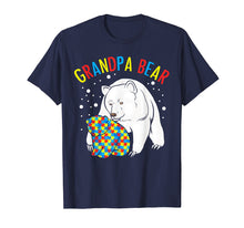 Load image into Gallery viewer, Mens Autism Grandpa Bear! Autism Awareness Gift T-Shirt
