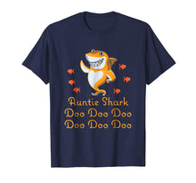 Load image into Gallery viewer, Auntie Aunt Shark Doo Doo Doo Dancing Shark Funny T-Shirt
