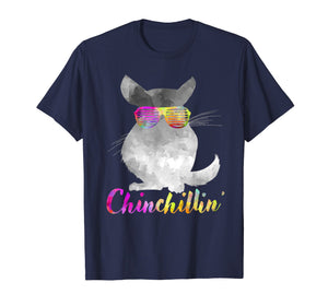 Funny Chinchilla Tshirt - Chinchillin Tee Animal Lover Gift