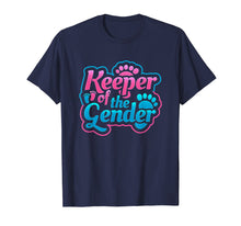 Load image into Gallery viewer, Keeper Of The Gender Reveal T Shirt Baby Shower Party Gift
