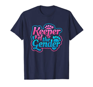 Keeper Of The Gender Reveal T Shirt Baby Shower Party Gift