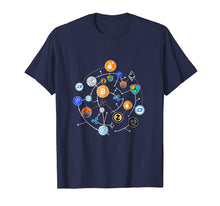 Load image into Gallery viewer, Cryptocurrency T-shirt. Ethereum, Bitcoin, Litecoin, T-shirt
