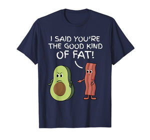 Funny Avocado Bacon Cute Couples T-Shirt Gifts