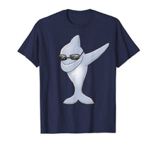 Load image into Gallery viewer, dolphin dabbing shirt sunglasses dolphins Dab dance t shirt
