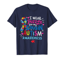 Load image into Gallery viewer, Autism Awareness T Shirt Cousin Tshirt Gift Tee

