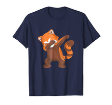 Load image into Gallery viewer, Red Panda Dabbing T-Shirt Dab for Live Tee I Panda Lovers
