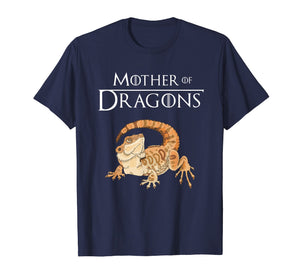 Funny Bearded Dragons T Shirt For Women Mother of Dragons