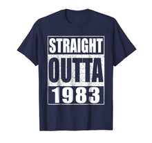 Load image into Gallery viewer, Straight Outta 1983 T-Shirt Funny 36th Birthday Gift Shirt

