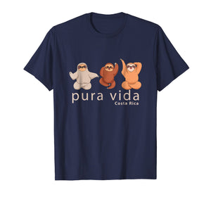 Costa Rica Sloth T Shirt