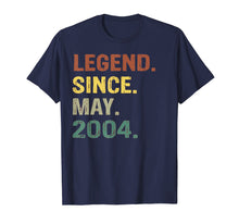 Load image into Gallery viewer, Legend Since May 2004 15th Birthday 15 Years Old T-Shirt
