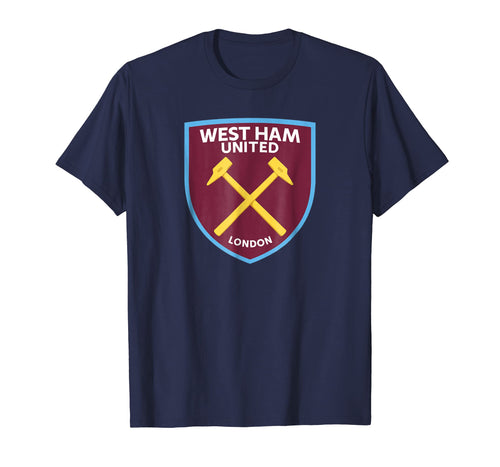 Mens Mens West Ham United Color Crest T-shirt Navy