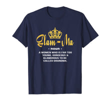 Load image into Gallery viewer, Glamma Called Grandma Funny Grandmother Definition T-shirt
