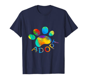 Dog Adoption Adopt Rescue Gift T Shirt For Men Women Kids