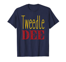 Load image into Gallery viewer, Tweedle Dee T-Shirt Halloween Costume Tee

