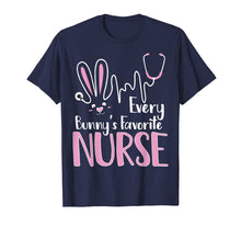 Load image into Gallery viewer, every bunny's favorite nurse t-shirt nurse funny easter gift

