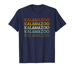 Kalamazoo, Michigan - Retro Vintage Shirt