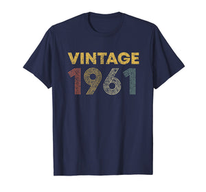 58th Birthday Gift Idea Vintage 1961 T-Shirt Men Women
