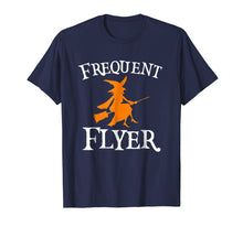 Load image into Gallery viewer, Frequent Flyer Witch T-Shirt Perfect Halloween Tee
