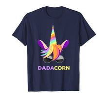 Load image into Gallery viewer, Unicorn Dad Funny Shirt Dadacorn gift for Father's day
