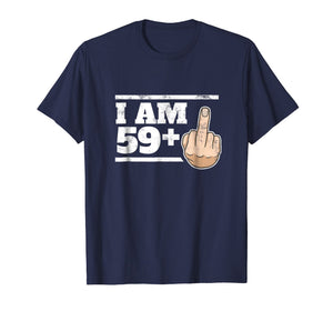 Milestone 60th Birthday - Gag Bday Joke Gift Idea: 59+1