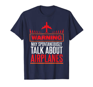 Funny Pilot Shirt May Talk about Airplanes