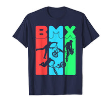 Load image into Gallery viewer, Eat Sleep BMX Repeat T-Shirt Bicycle Funny Gift Motocross
