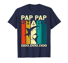 Load image into Gallery viewer, Pap Pap Shark Doo Doo Doo T-Shirt Vintage Matching Family
