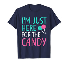 Load image into Gallery viewer, I'm Just Here For The Candy T-Shirt Halloween Gift Shirt
