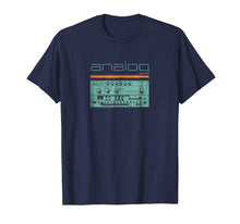 Load image into Gallery viewer, Analog Vintage Synthesizer T-Shirt - Acid Nerd Synth 80s

