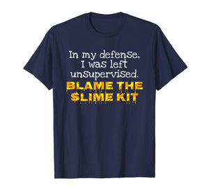 Cute Cool Funny Slime Kit T Shirt for Messy Boys and Girls