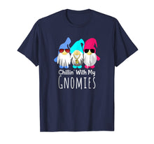 Load image into Gallery viewer, Gnome T Shirt Gnome Gift Chillin With My Gnomies Mythical
