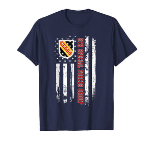 5th Special Forces Group American Flag Tshirt