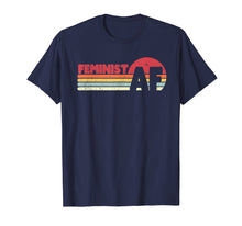 Load image into Gallery viewer, Feminist AF T Shirt. Retro, Vintage 70's Feminism Shirt.
